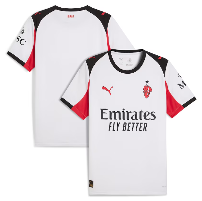 2025-26 AC Milan Away Soccer Jersey Shirt